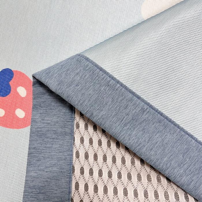 91家纺网 家纺一手货源 找家纺 懒猫家纺 2026新款600D数码印花冰丝凉席系列 幸运鸭