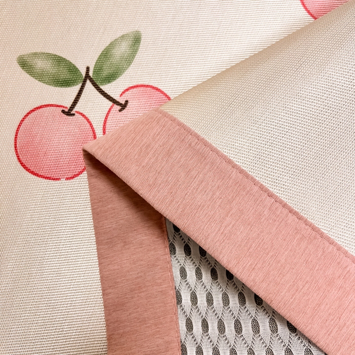 91家纺网 家纺一手货源 找家纺 懒猫家纺 2026新款600D数码印花冰丝凉席系列 兔小桃