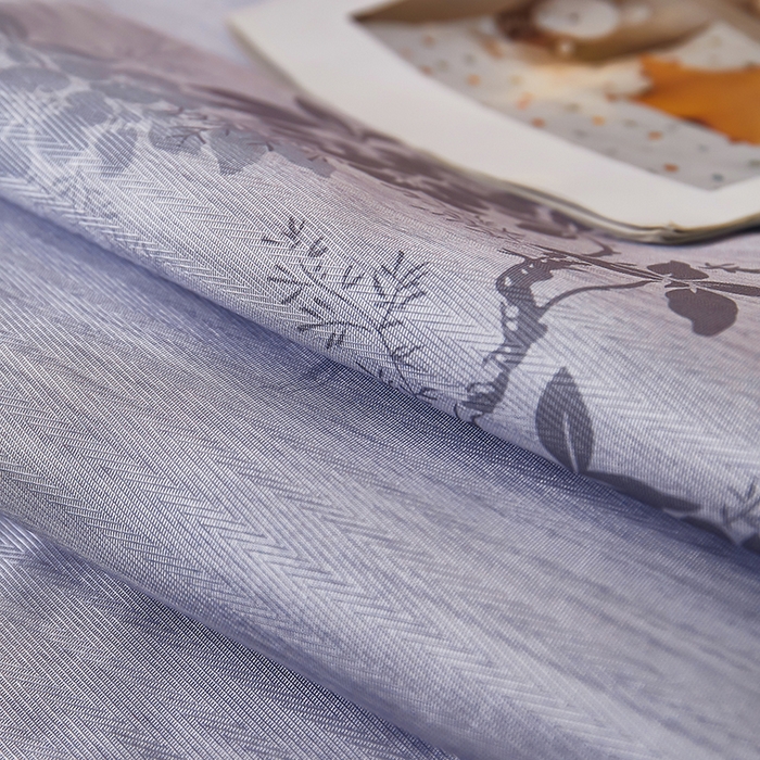 91家纺网 家纺一手货源 找家纺 星窝家纺 2026新款直播电商优选可机洗斜纹提花冰丝凉席三件套 爱在花海