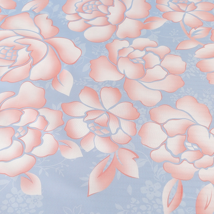 91家纺网 家纺一手货源 找家纺 星窝家纺 2026新款直播电商优选可机洗斜纹提花冰丝凉席三件套 富贵花开