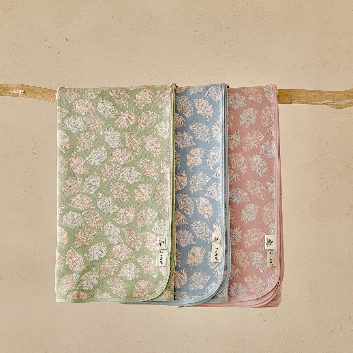 91家纺网 家纺一手货源 找家纺 （总）孑寐家纺 2026新款100%纯棉色织双面大提花老粗布凉席三件套