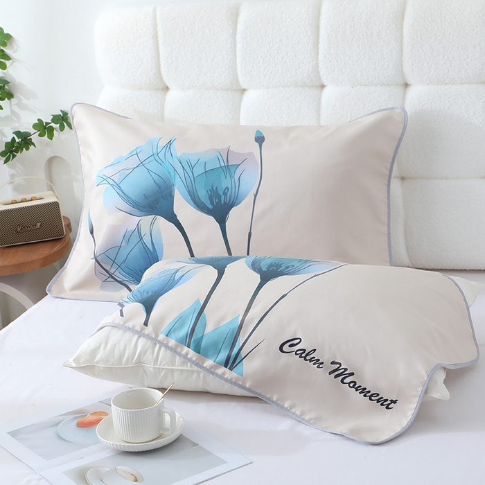 91家纺网 家纺一手货源 找家纺 娇兰毛巾 2026新款7a抗菌夏季凉感枕巾 遇香