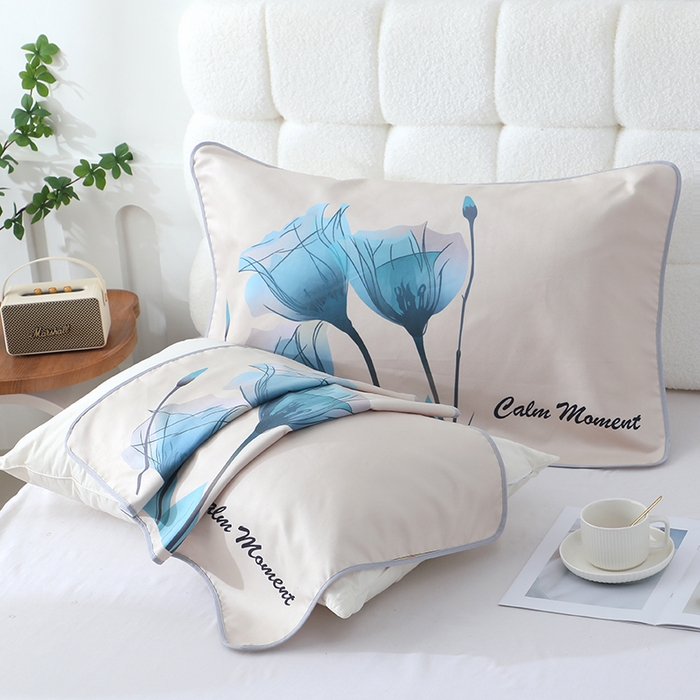 91家纺网 家纺一手货源 找家纺 娇兰毛巾 2026新款7a抗菌夏季凉感枕巾 遇香