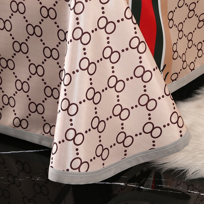 91家纺网 家纺一手货源 找家纺 星窝家纺 2026新款直播电商优选可机洗斜纹提花冰丝凉席三件套 贵族时尚（贵族经典）