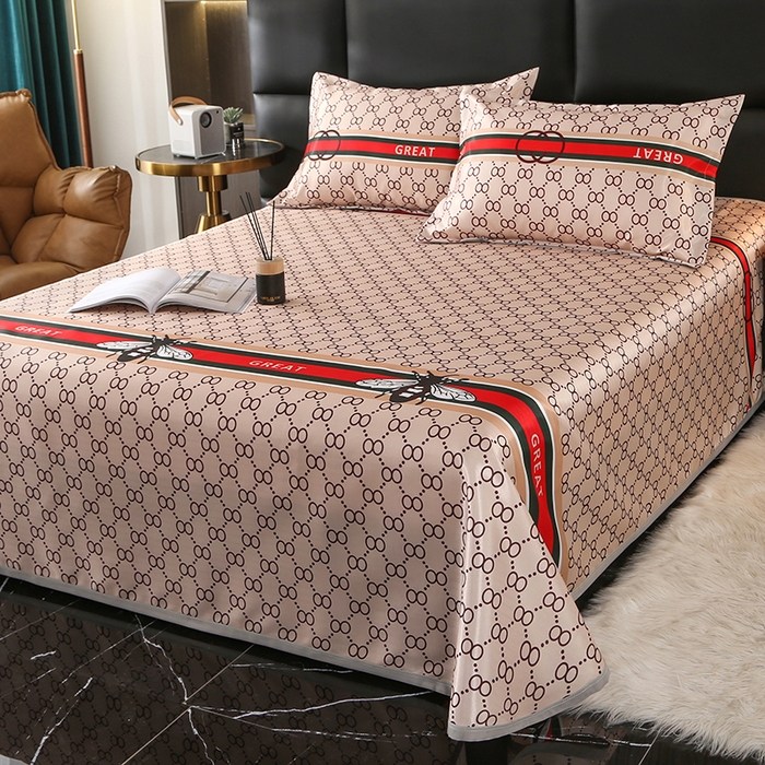 91家纺网 家纺一手货源 找家纺 星窝家纺 2026新款直播电商优选可机洗斜纹提花冰丝凉席三件套 贵族时尚（贵族经典）