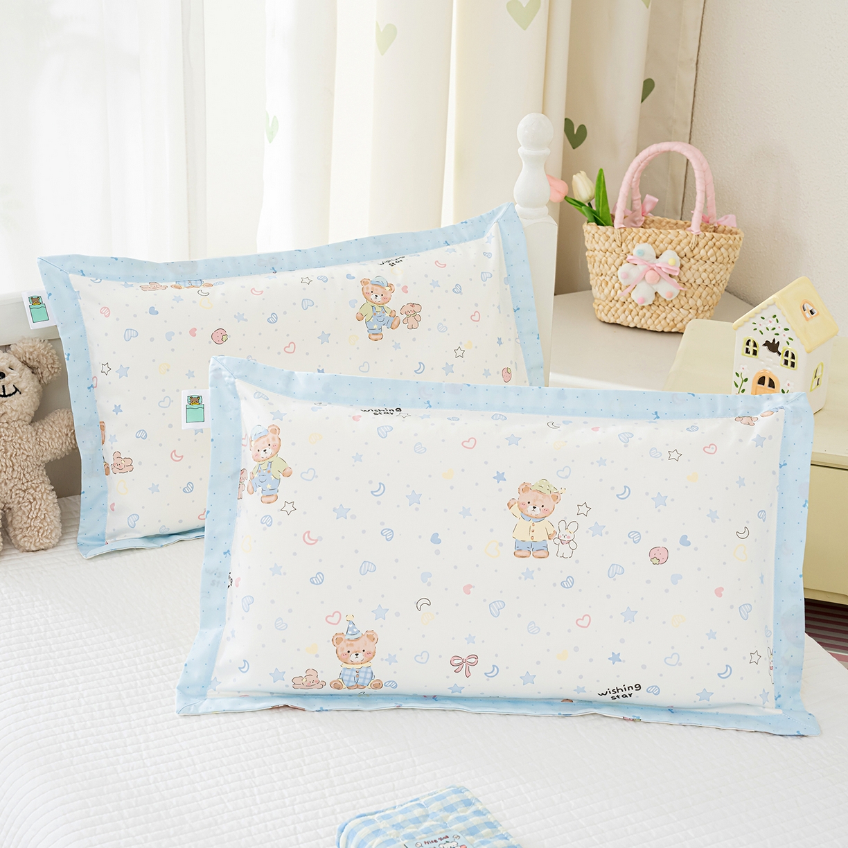 91家纺网 家纺一手货源 找家纺 （总）良佐生活 2026新款A类60支全棉贡缎长绒棉拼角枕套