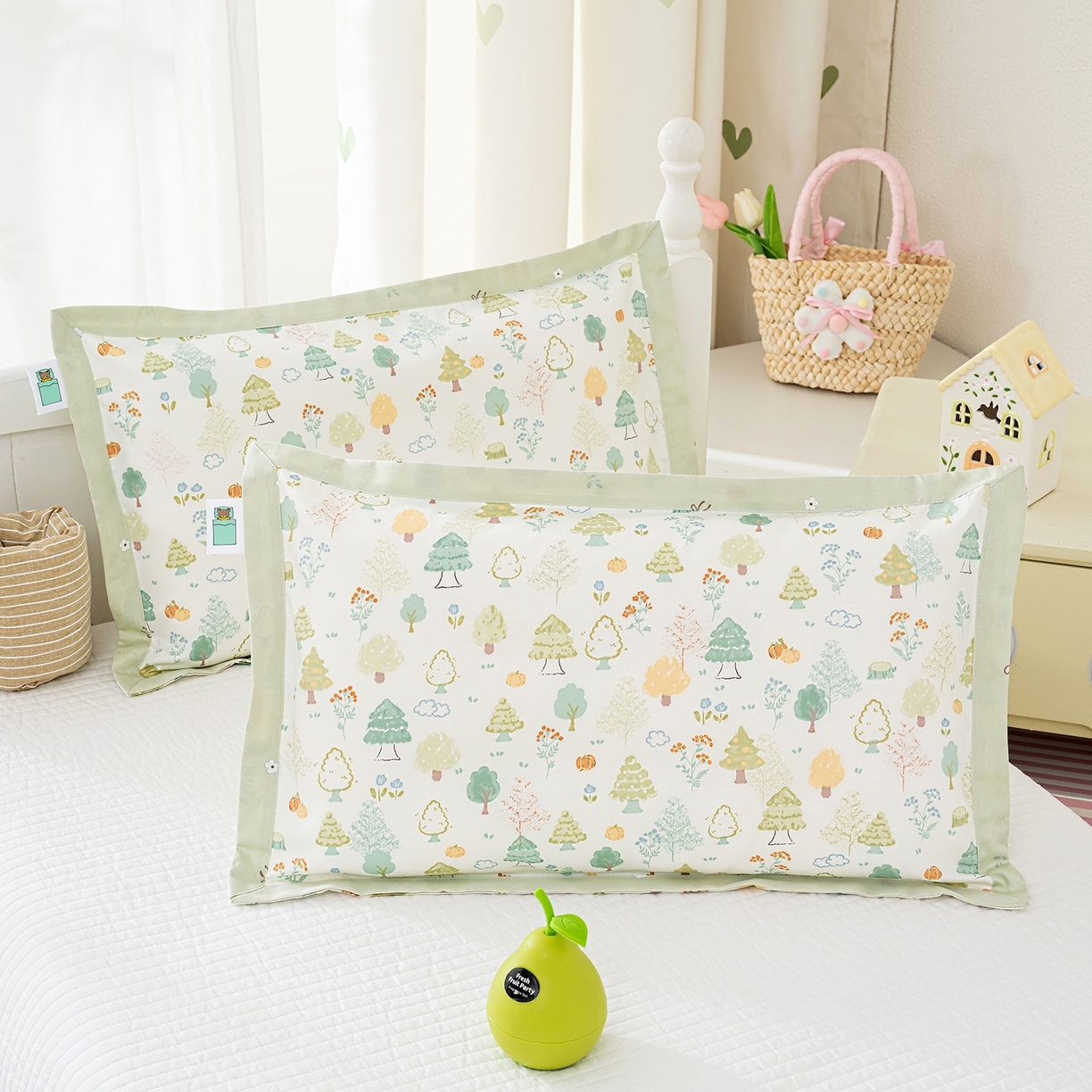 91家纺网 家纺一手货源 找家纺 （总）良佐生活 2026新款A类60支全棉贡缎长绒棉拼角枕套