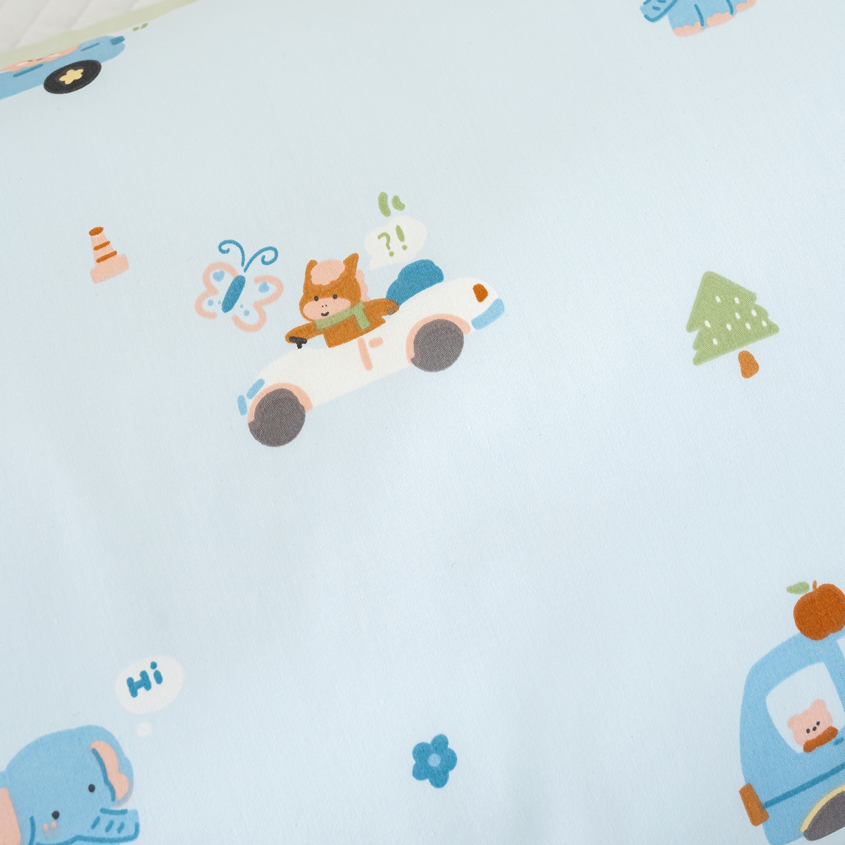 91家纺网 家纺一手货源 找家纺 良佐生活 2026新款A类60支全棉贡缎长绒棉拼角枕套 假日旅行