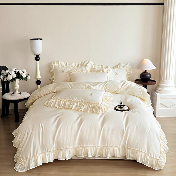 91家纺网 家纺一手货源 找家纺 （总）花香四季家纺 2026新款亲肤天丝棉四件套