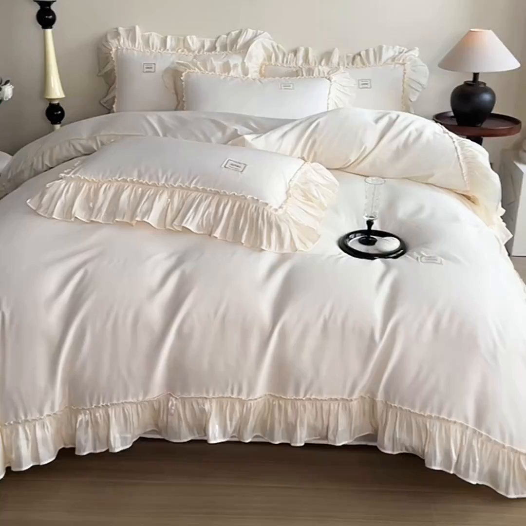 91家纺网 家纺一手货源 找家纺 （总）花香四季家纺 2026新款亲肤天丝棉四件套