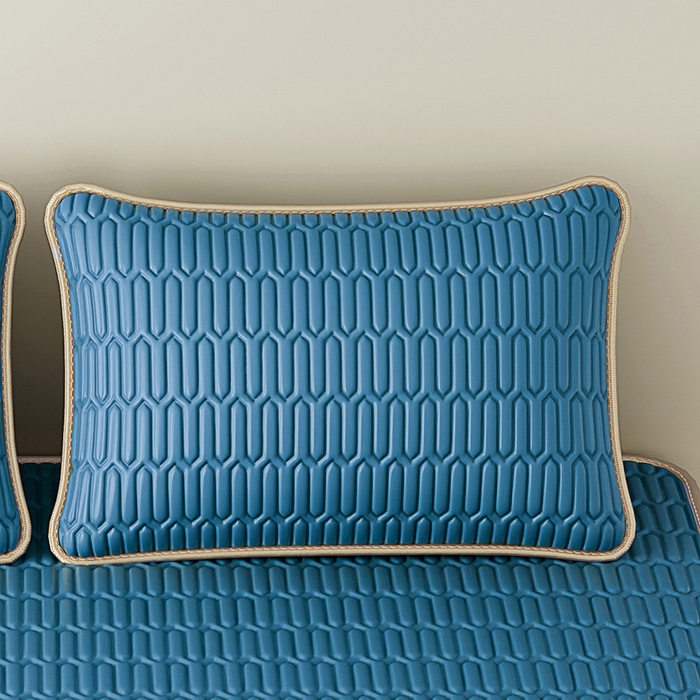 91家纺网 家纺一手货源 找家纺 （总）奇丝雅 2026新款夏季A类纯色乳胶冰丝凉席枕套凉感家用可机洗单人学生宿舍48×74cm一只一对