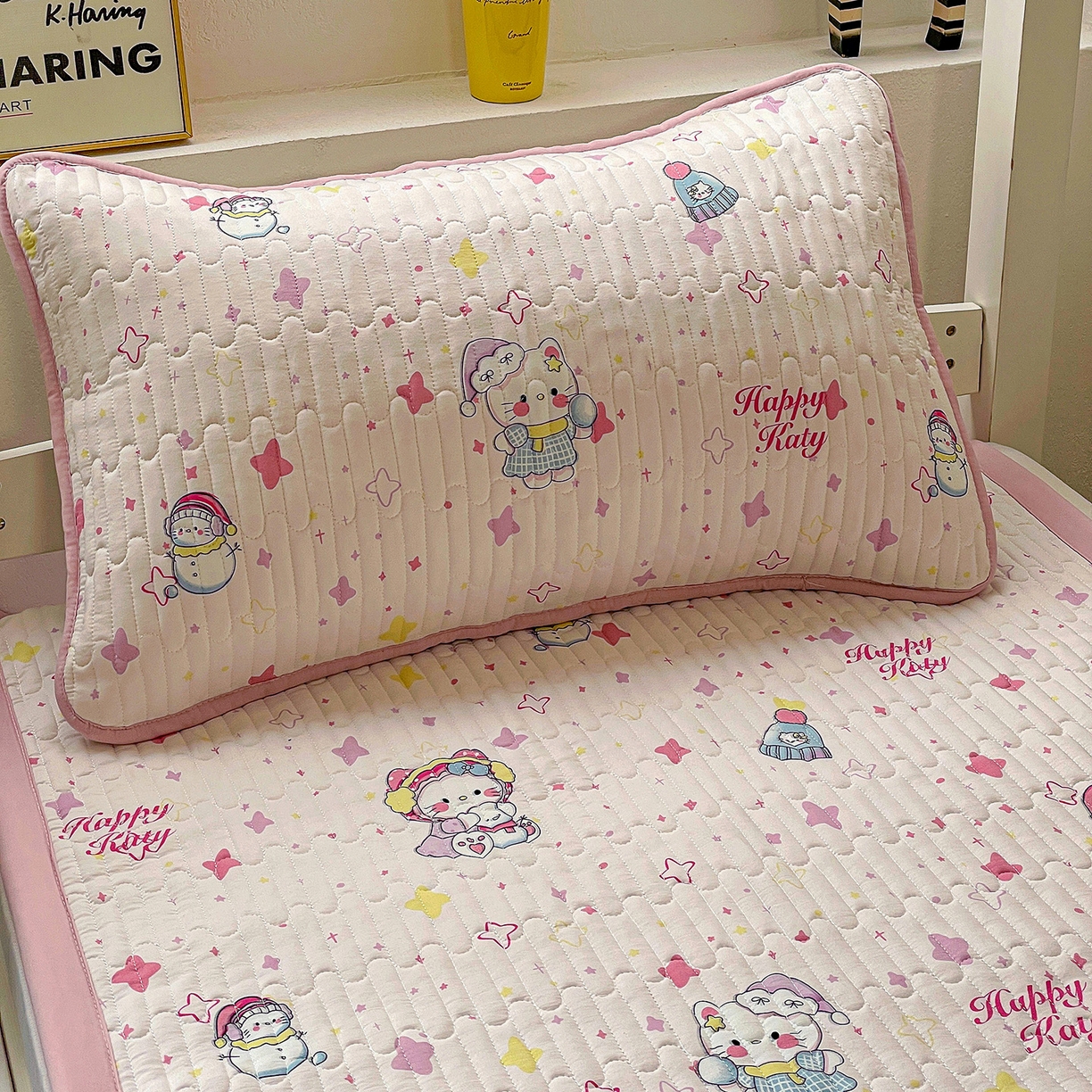 91家纺网 家纺一手货源 找家纺 （总）纽缦家纺 2026新款A类水洗棉夹棉学生床垫