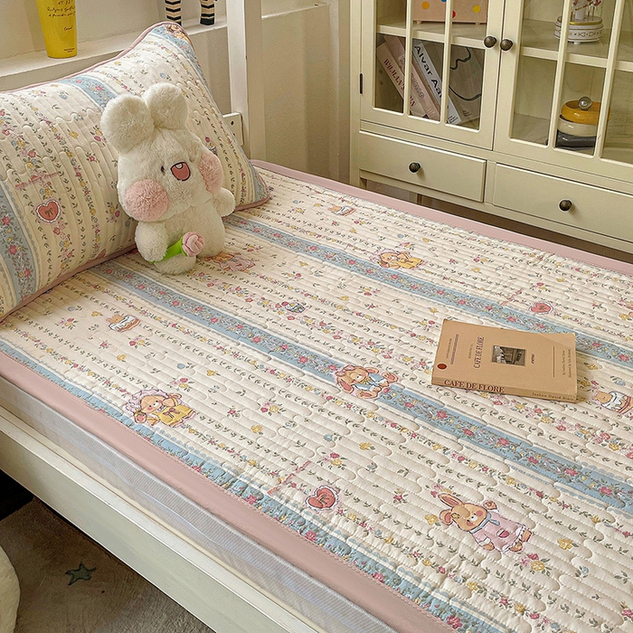 91家纺网 家纺一手货源 找家纺 （总）纽缦家纺 2026新款A类水洗棉夹棉学生床垫