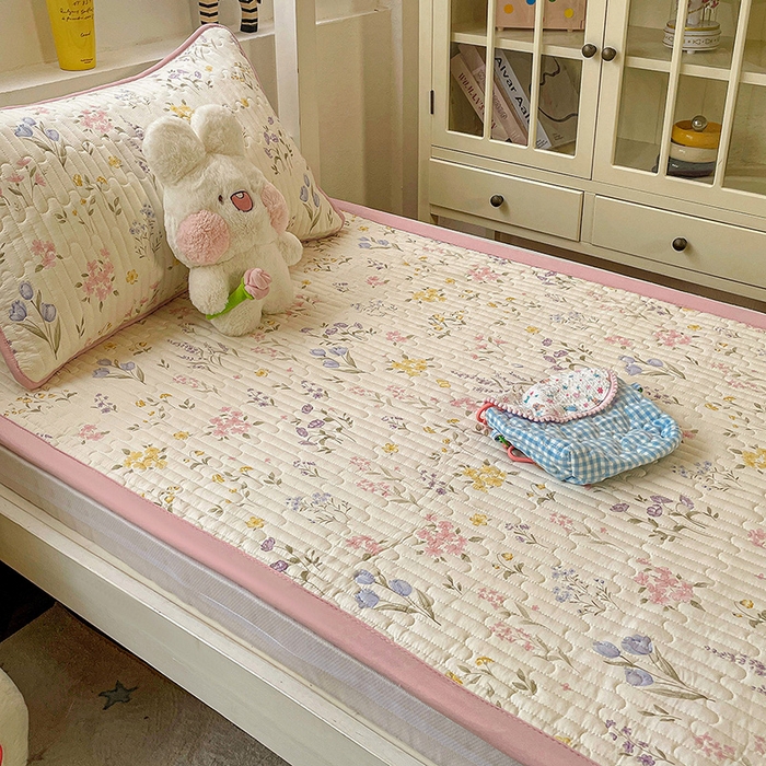 纽缦家纺 2026新款A类水洗棉夹棉学生床垫 聆风