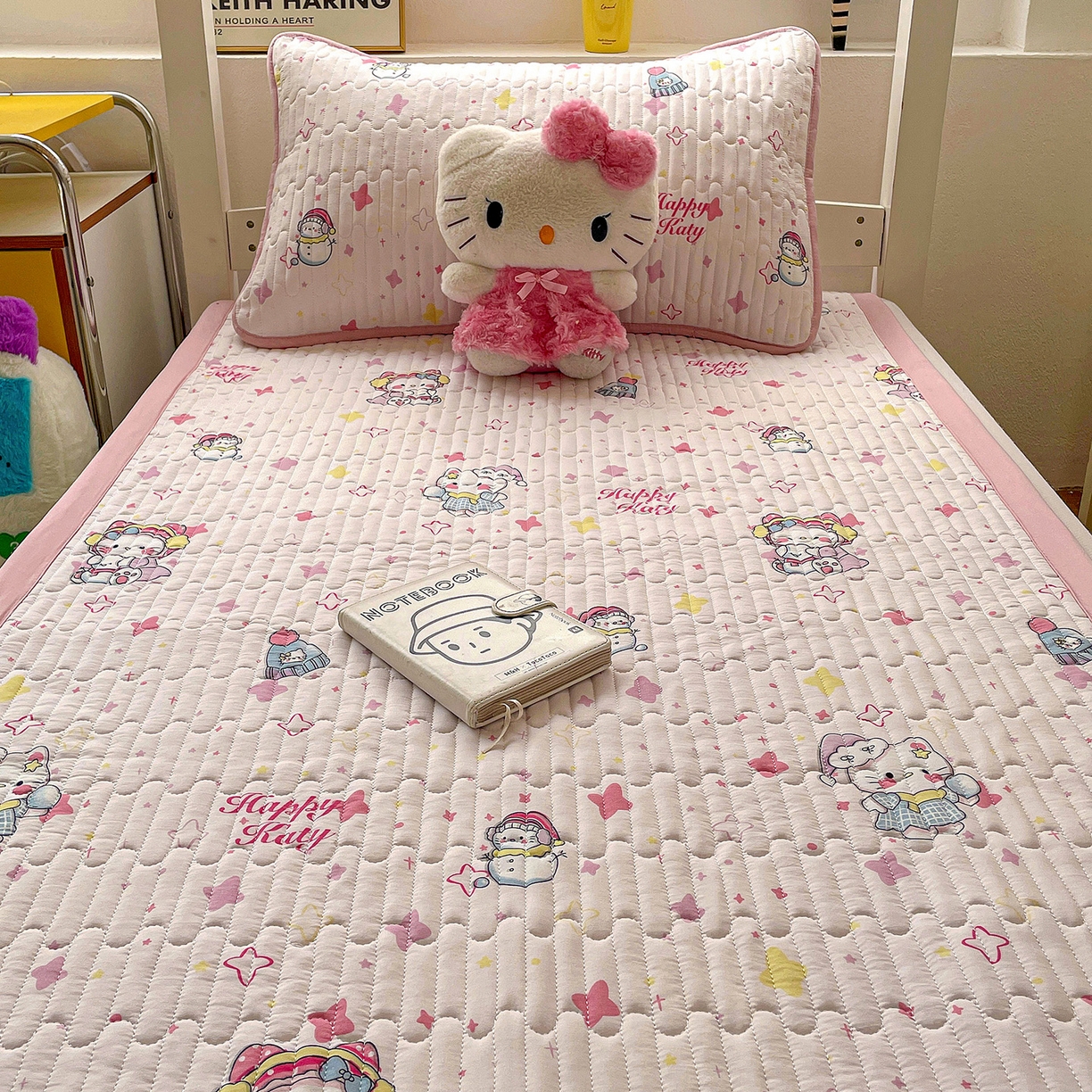 91家纺网 家纺一手货源 找家纺 纽缦家纺 2026新款A类水洗棉夹棉学生床垫 安娜