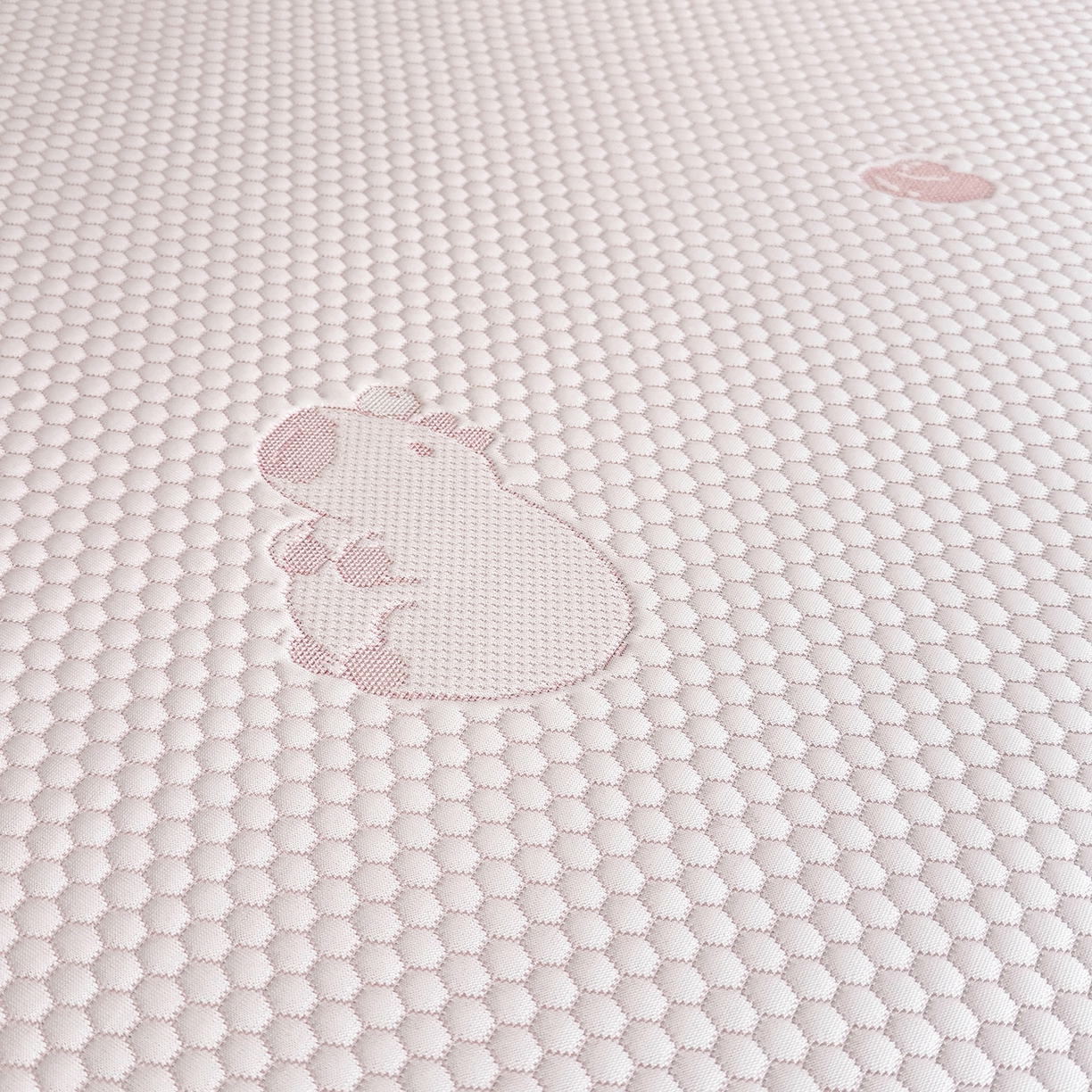 91家纺网 家纺一手货源 找家纺 奇丝雅 2026新款夏季A类卡通冰豆豆冰丝凉席枕套凉感家用可机洗单人学生宿舍48×74cm一只一对 卡皮巴拉-粉