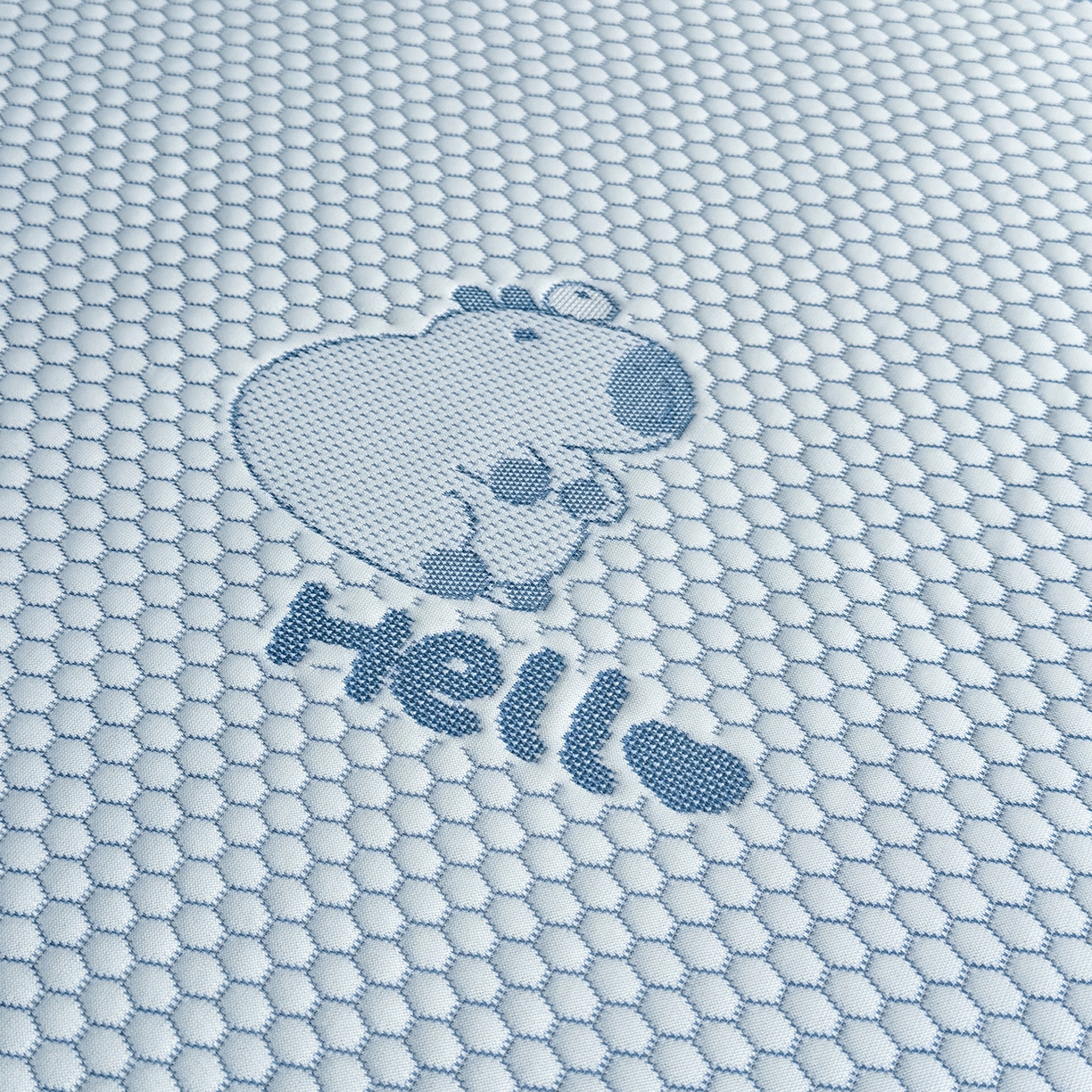 91家纺网 家纺一手货源 找家纺 奇丝雅 2026新款夏季A类卡通冰豆豆冰丝凉席枕套凉感家用可机洗单人学生宿舍48×74cm一只一对 卡皮巴拉-蓝