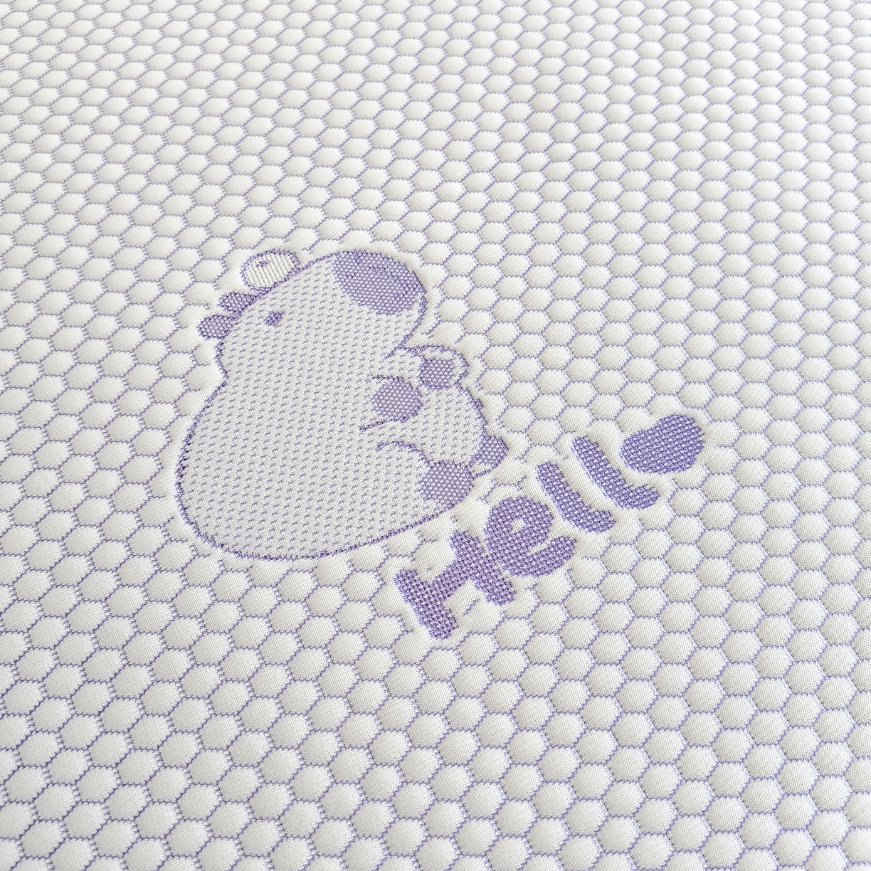 91家纺网 家纺一手货源 找家纺 奇丝雅 2026新款夏季A类卡通冰豆豆冰丝凉席枕套凉感家用可机洗单人学生宿舍48×74cm一只一对 卡皮巴拉-紫