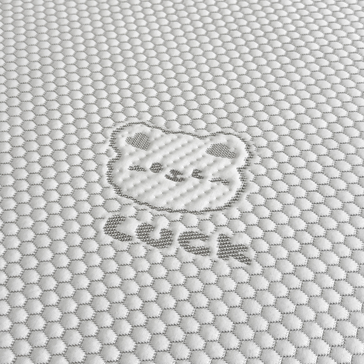 91家纺网 家纺一手货源 找家纺 奇丝雅 2026新款夏季A类卡通冰豆豆冰丝凉席枕套凉感家用可机洗单人学生宿舍48×74cm一只一对 小冰熊-灰