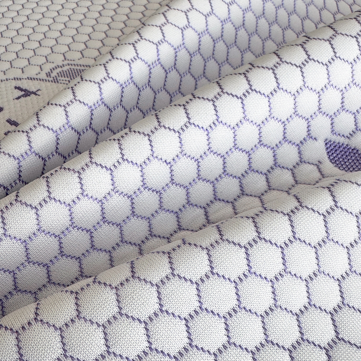 91家纺网 家纺一手货源 找家纺 家品罗兰 2026新款夏季A类卡通冰豆豆冰丝凉席枕套凉感家用可机洗单人学生宿舍48×74cm一只一对 抱抱熊-紫