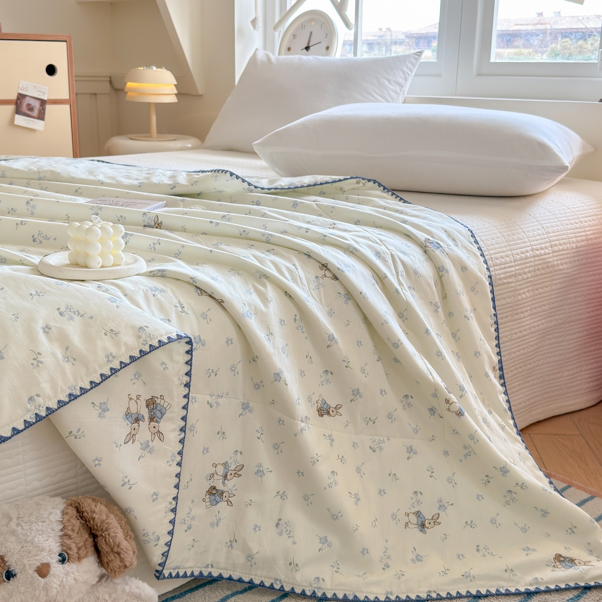 91家纺网 家纺一手货源 找家纺 （总）雅萱家纺 2026新款印花双面全棉棉花夏被