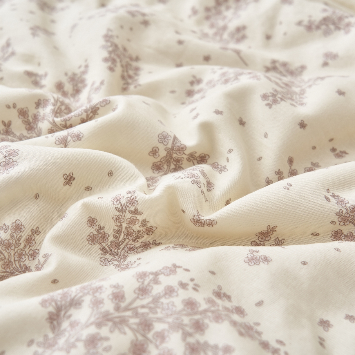 91家纺网 家纺一手货源 找家纺 晨曦家纺 2026新款全棉双层纱夏被四件套复古纯棉中国风夏凉被 蓝铃花语