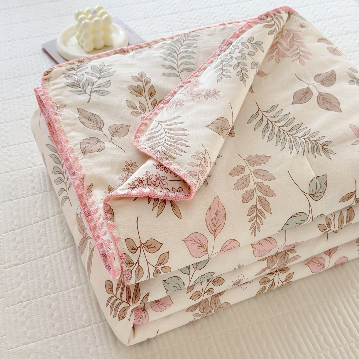 91家纺网 家纺一手货源 找家纺 （总）雅萱家纺 2026新款印花双面全棉棉花夏被