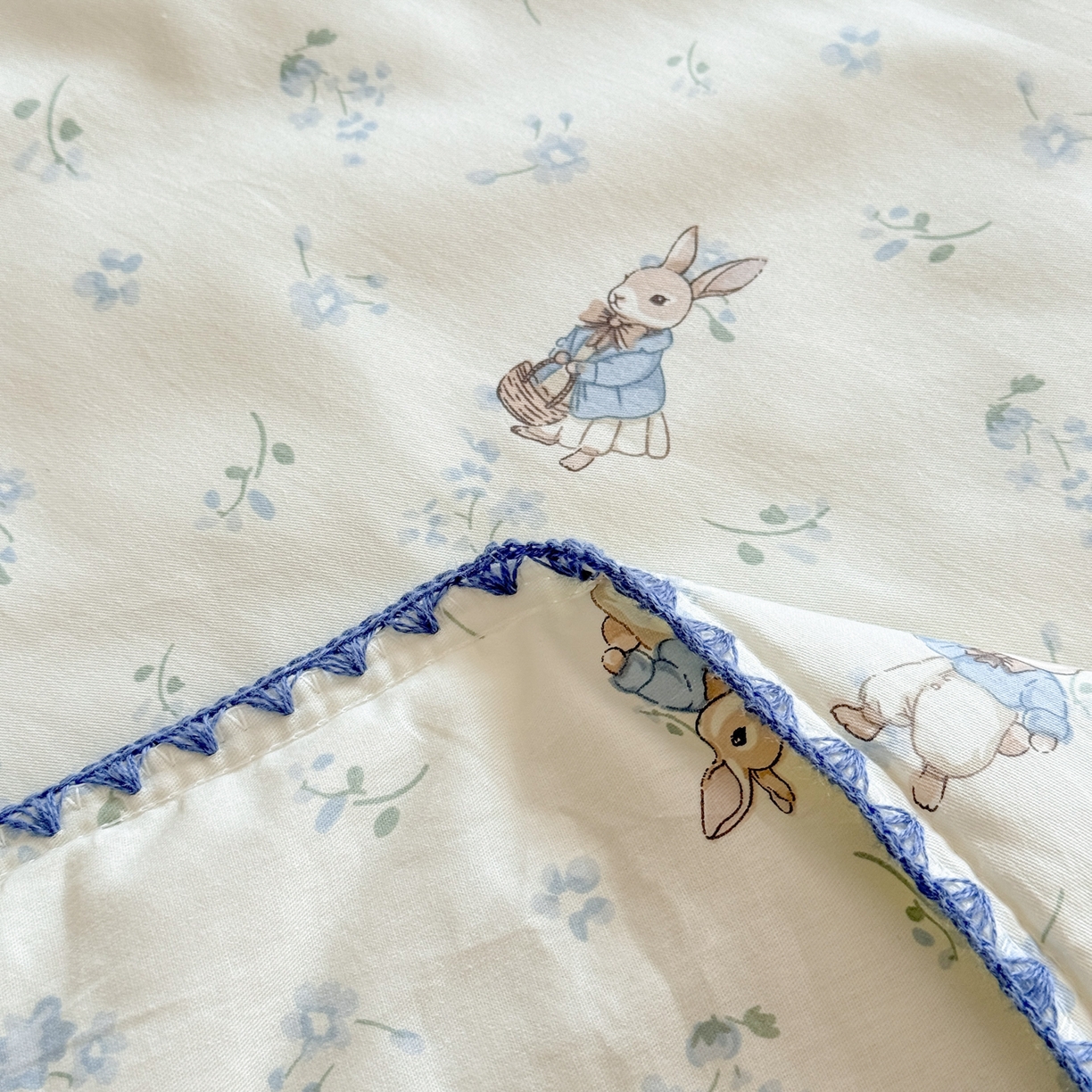 91家纺网 家纺一手货源 找家纺 雅萱家纺 2026新款印花双面全棉棉花夏被 彼得免