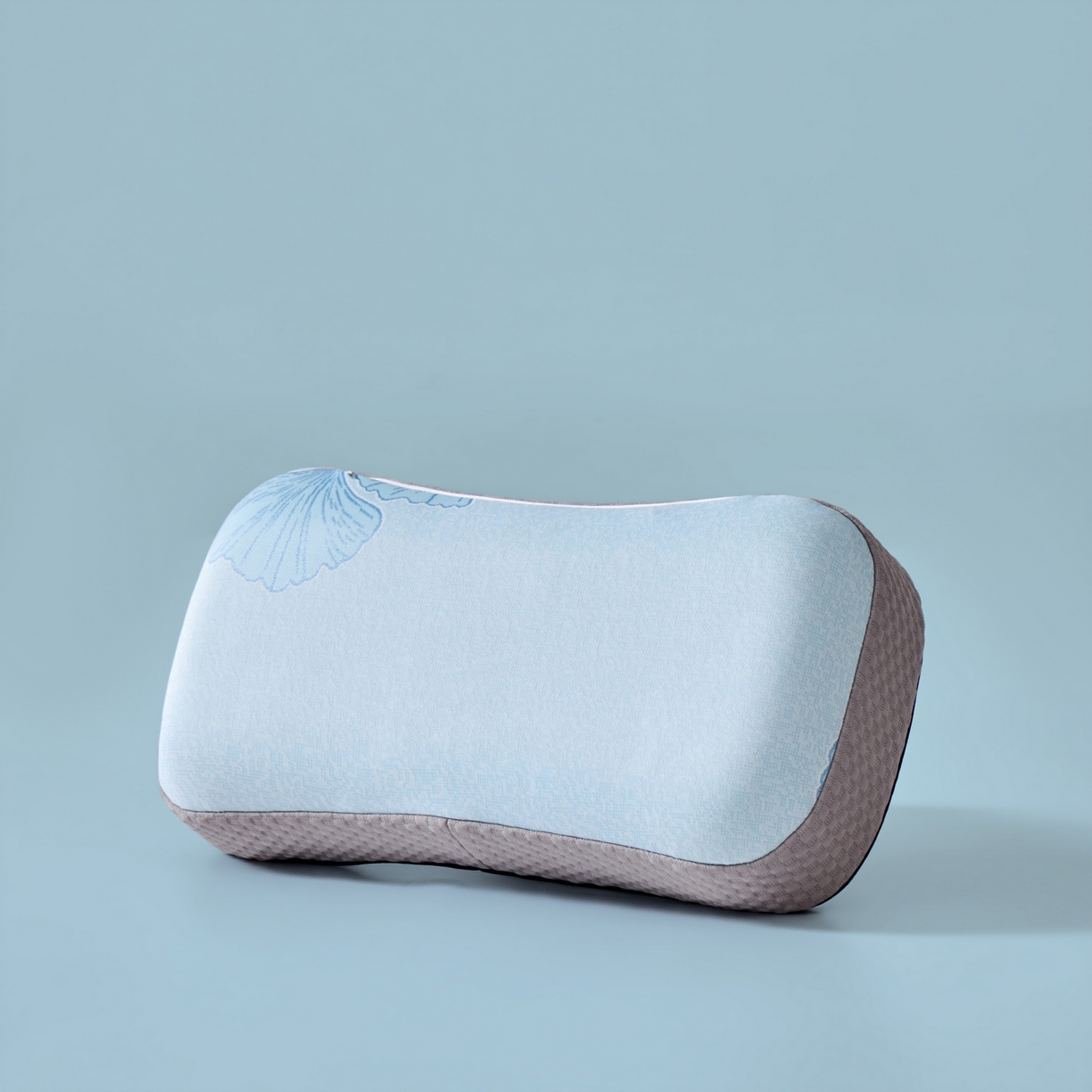 91家纺网 家纺一手货源 找家纺 永旺家纺 2026新款太空凉感记忆枕枕头枕芯 太空午休枕-灰