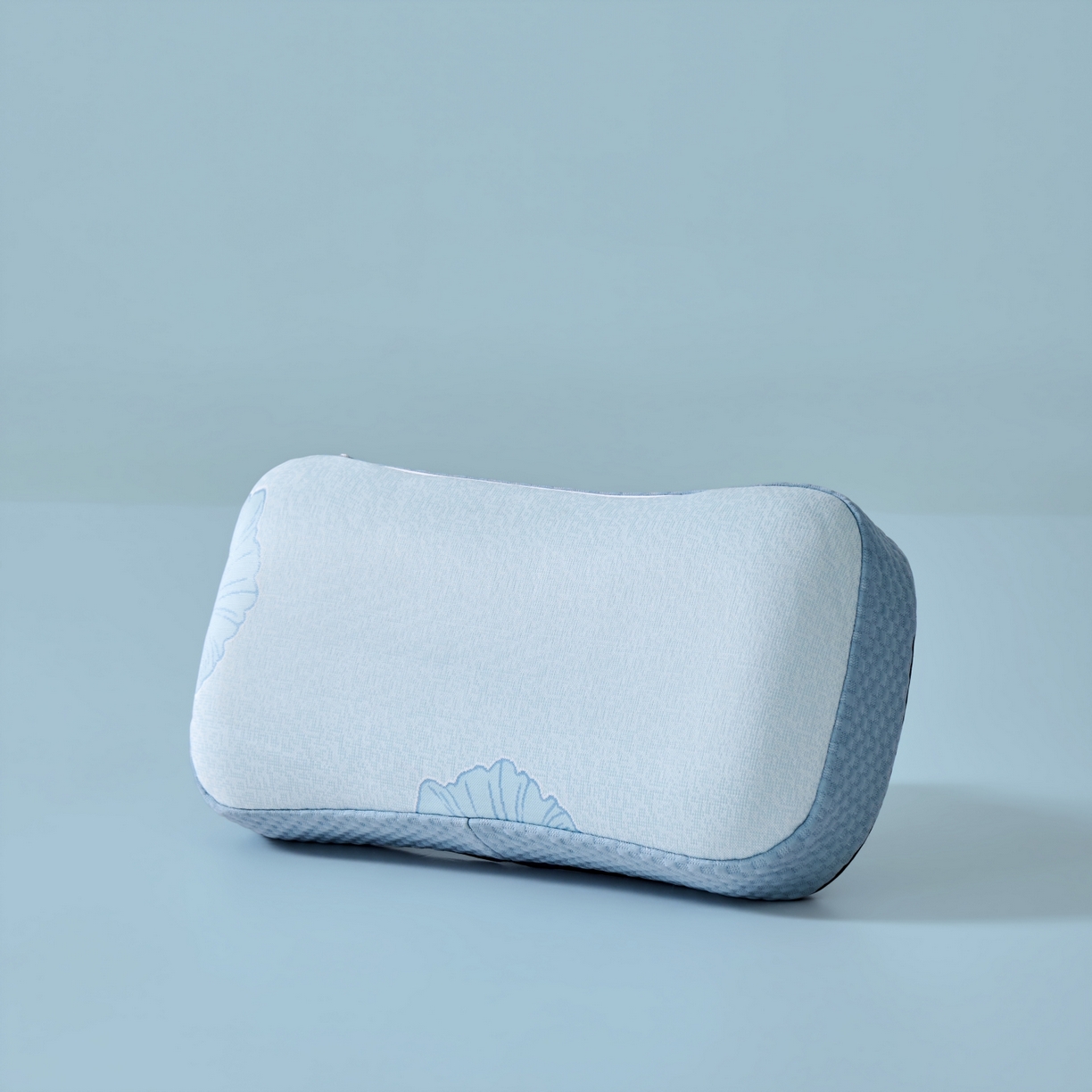 91家纺网 家纺一手货源 找家纺 永旺家纺 2026新款太空凉感记忆枕枕头枕芯 太空午休枕-蓝