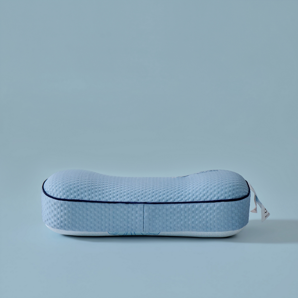 91家纺网 家纺一手货源 找家纺 永旺家纺 2026新款太空凉感记忆枕枕头枕芯 太空午休枕-蓝