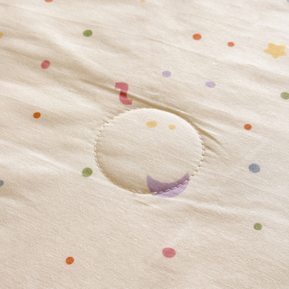 91家纺网 家纺一手货源 找家纺 雅萱家纺 2026新款印花双面全棉棉花夏被 彩糖星月