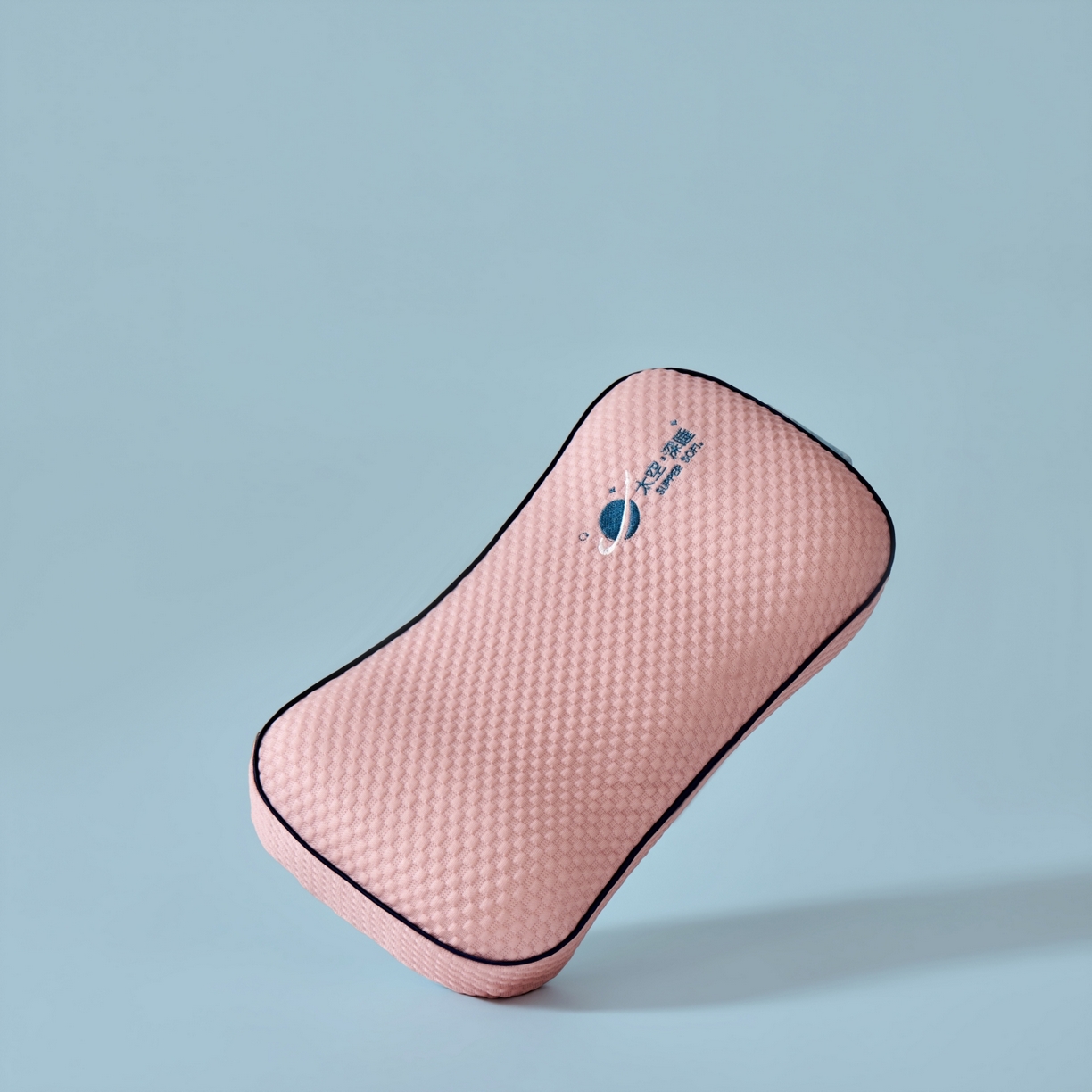 91家纺网 家纺一手货源 找家纺 永旺家纺 2026新款太空凉感记忆枕枕头枕芯 太空午休枕-粉