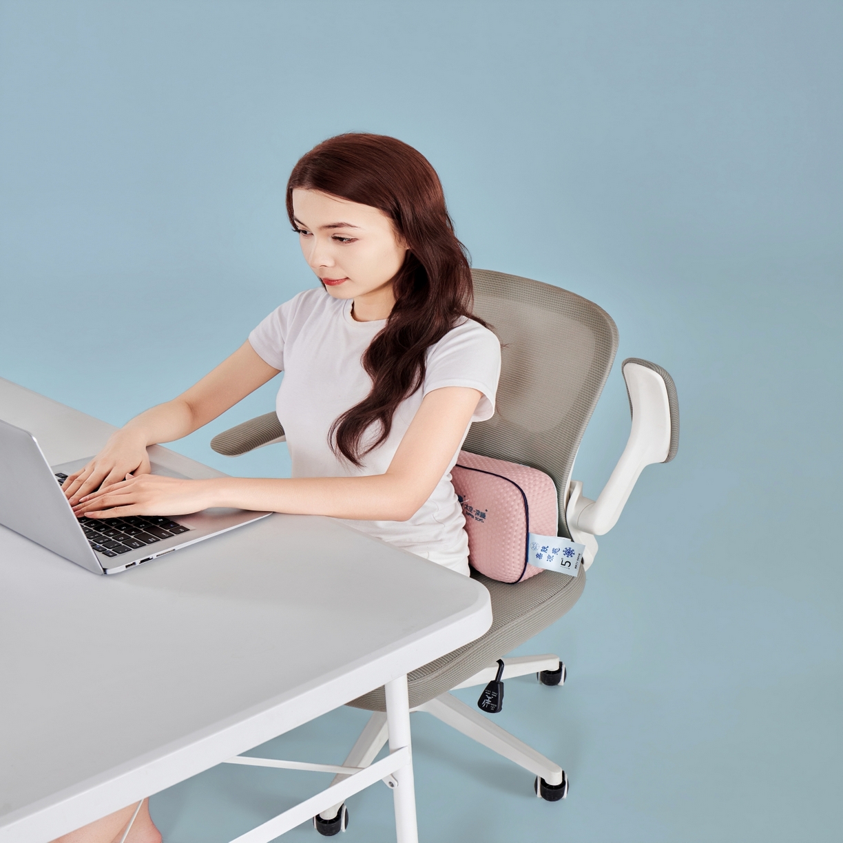 91家纺网 家纺一手货源 找家纺 永旺家纺 2026新款太空凉感记忆枕枕头枕芯 太空午休枕-粉