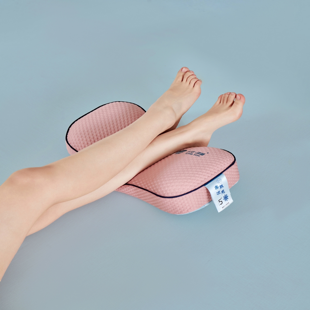 91家纺网 家纺一手货源 找家纺 永旺家纺 2026新款太空凉感记忆枕枕头枕芯 太空午休枕-粉