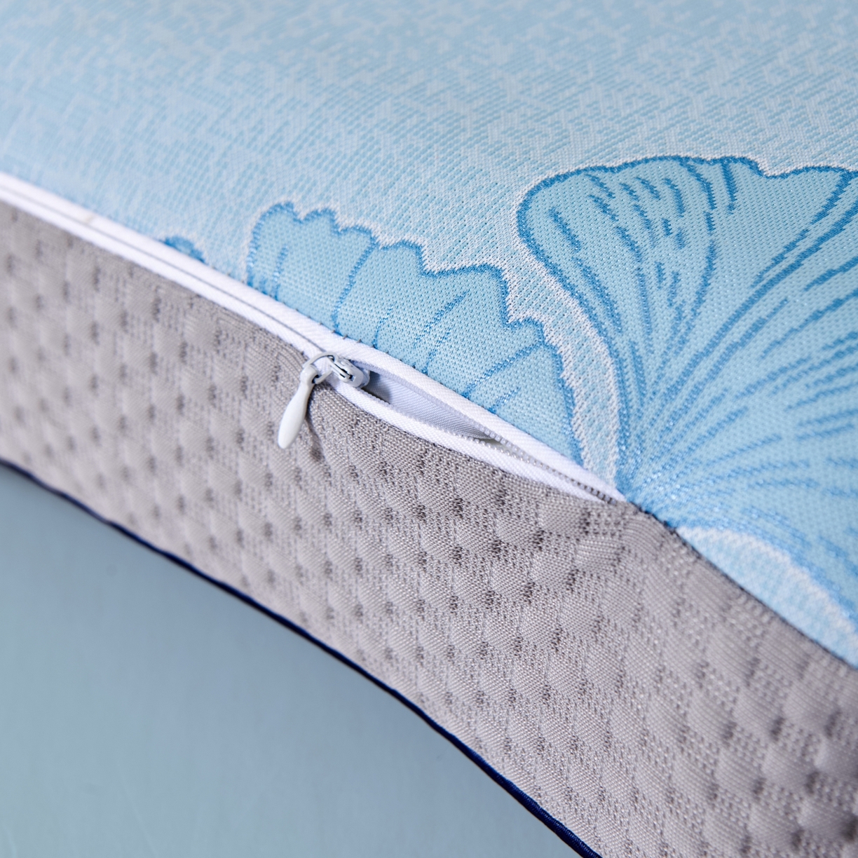 91家纺网 家纺一手货源 找家纺 永旺家纺 2026新款太空凉感记忆枕枕头枕芯 太空午休枕-灰