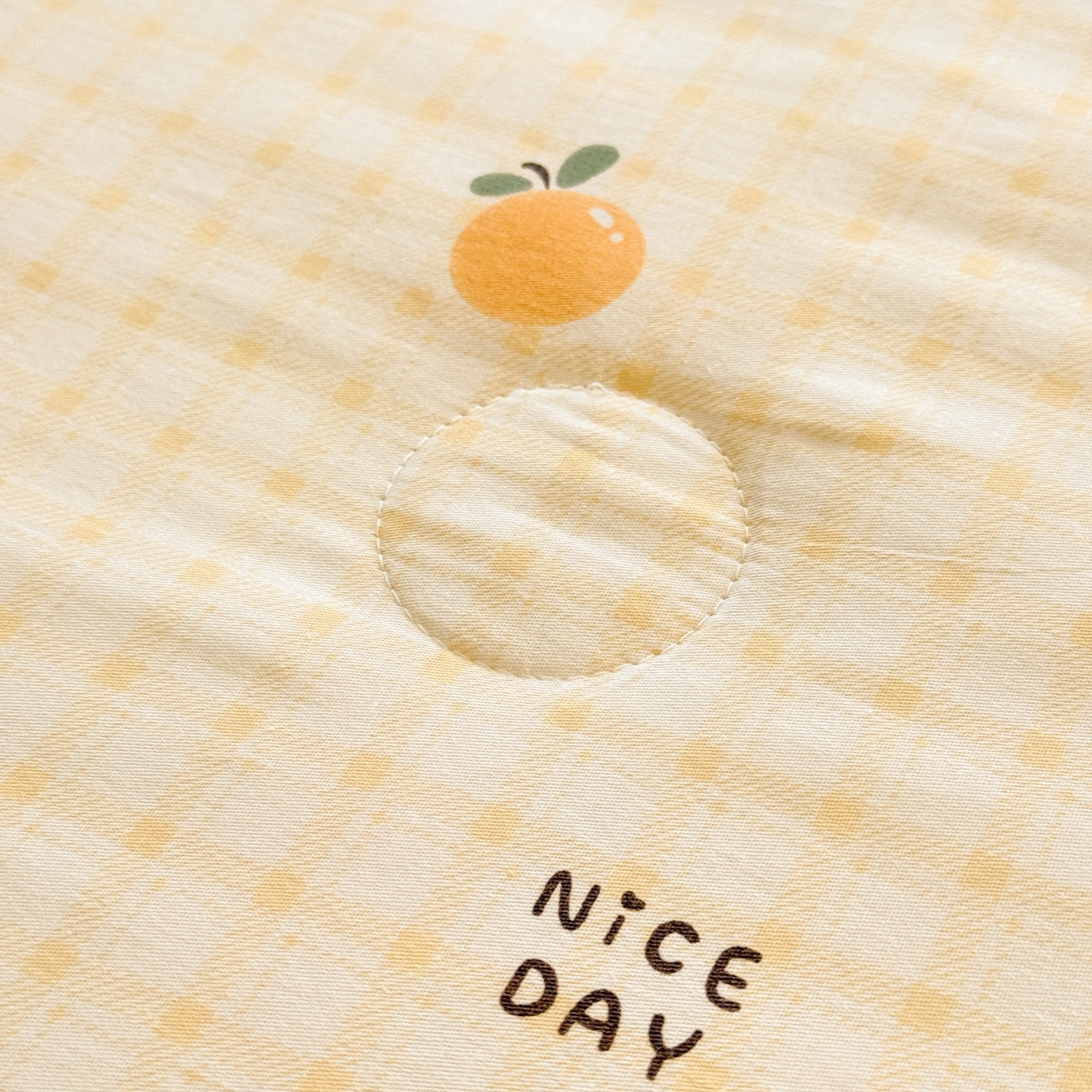 91家纺网 家纺一手货源 找家纺 雅萱家纺 2026新款印花双面全棉棉花夏被 橙意满满