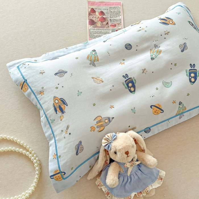 91家纺网 家纺一手货源 找家纺 百寐 2024新款纯色双拼枕套混搭加厚牛奶绒四件套床单床笠三件套 深海蓝+天空蓝