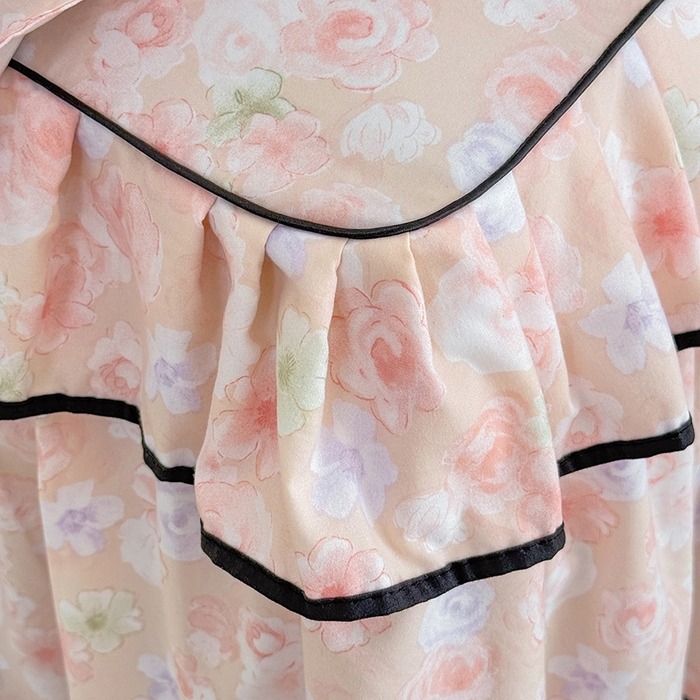 91家纺网 家纺一手货源 找家纺 优家居 2026新款A类水洗棉床裙单件三件套皱皱纱韩版公主风花边床罩直播爆款外贸定制 梦华录