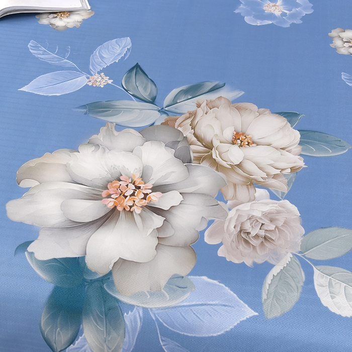 91家纺网 家纺一手货源 找家纺 绒品壹家家纺 2026新款立体数码印花凉感丝冰丝席软凉席席子三件套 晨园幽香