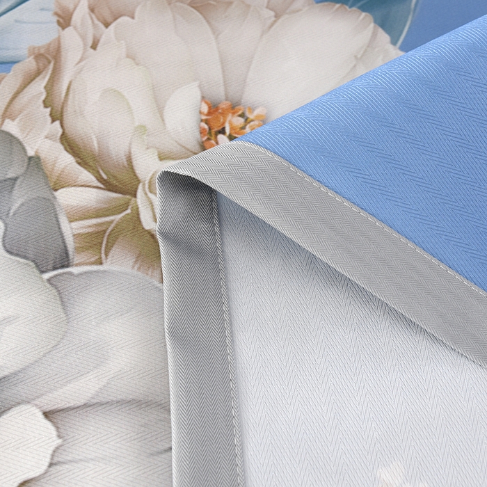 91家纺网 家纺一手货源 找家纺 绒品壹家家纺 2026新款立体数码印花凉感丝冰丝席软凉席席子三件套 晨园幽香