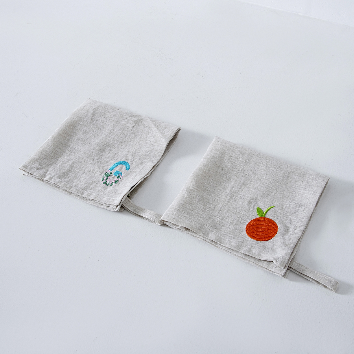 91家纺网 家纺一手货源 找家纺 微枕芯 2026新款汉麻洗脸巾 橙色 40*40cm一只