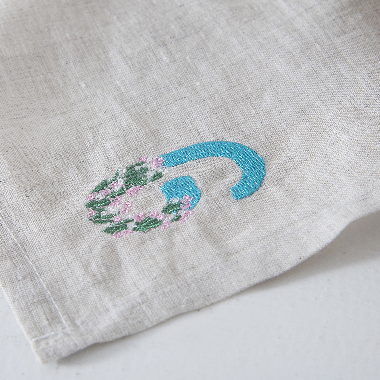 91家纺网 家纺一手货源 找家纺 微枕芯 2026新款汉麻洗脸巾 蓝色 40*40cm一只