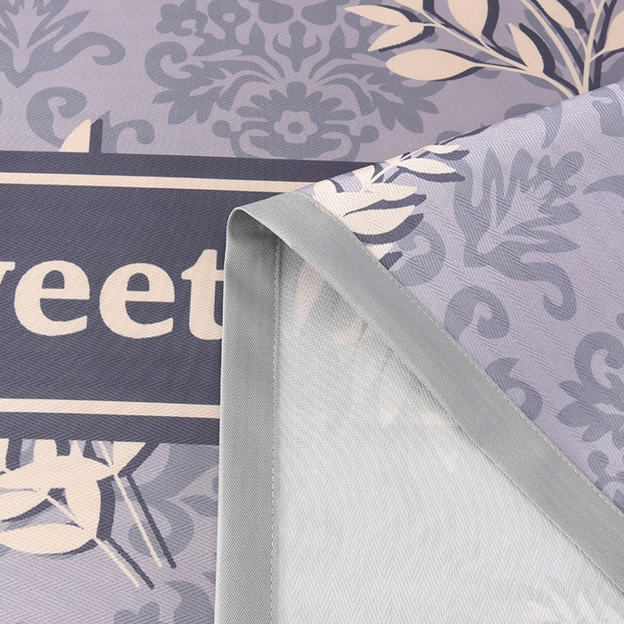 91家纺网 家纺一手货源 找家纺 绒品壹家家纺 2026新款立体数码印花凉感丝冰丝席软凉席席子三件套 发财树 灰