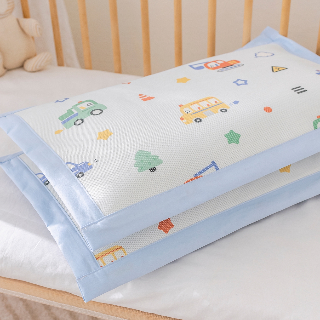 91家纺网 家纺一手货源 找家纺 （总）荷马之梦 2026新款A类母婴原创卡通冰丝儿童枕套