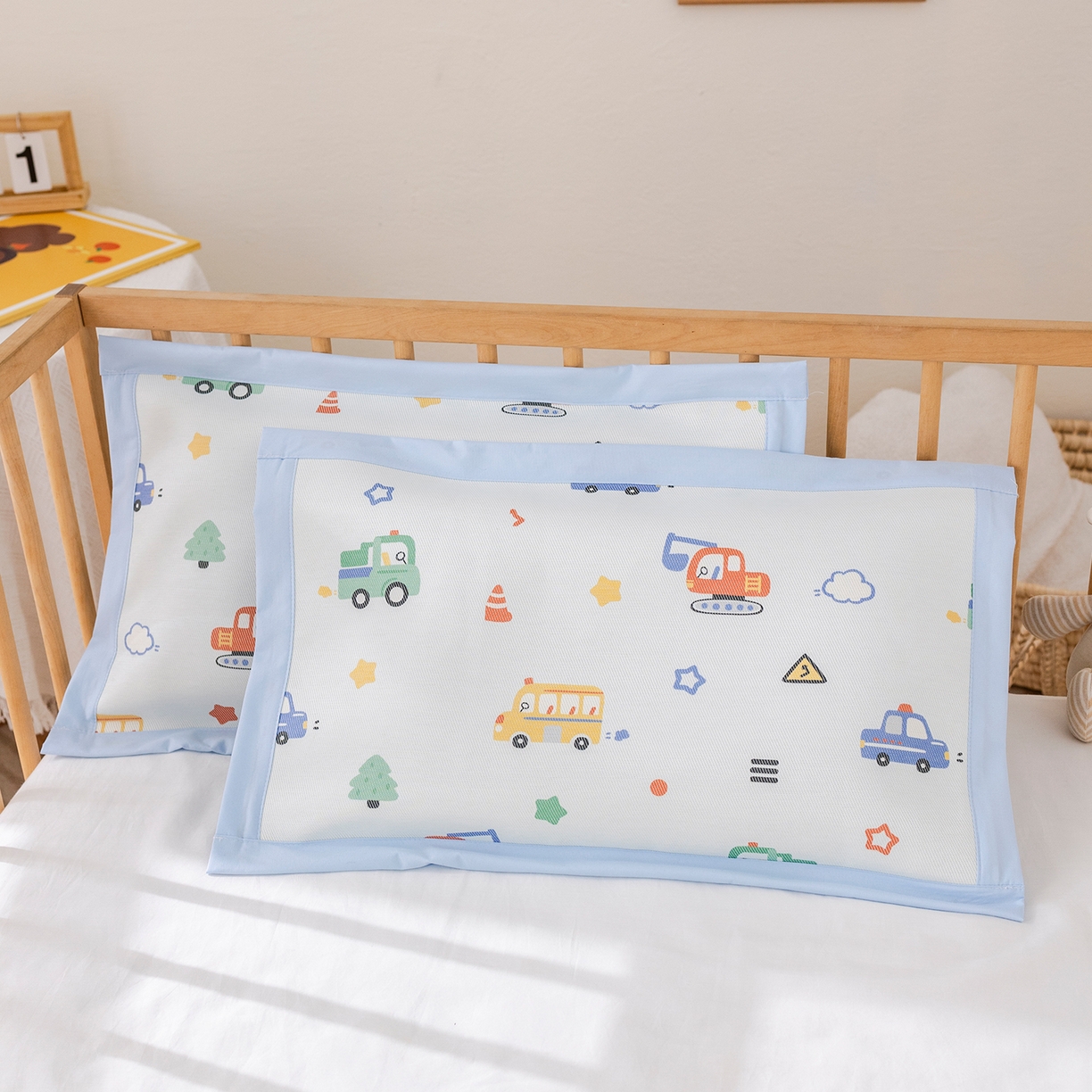 91家纺网 家纺一手货源 找家纺 （总）荷马之梦 2026新款A类母婴原创卡通冰丝儿童枕套