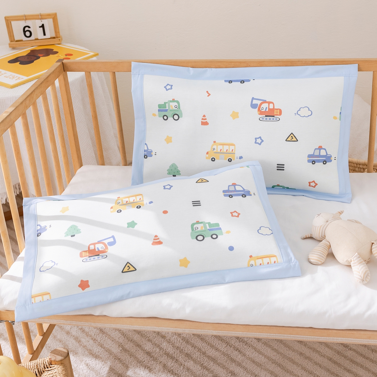 91家纺网 家纺一手货源 找家纺 （总）荷马之梦 2026新款A类母婴原创卡通冰丝儿童枕套