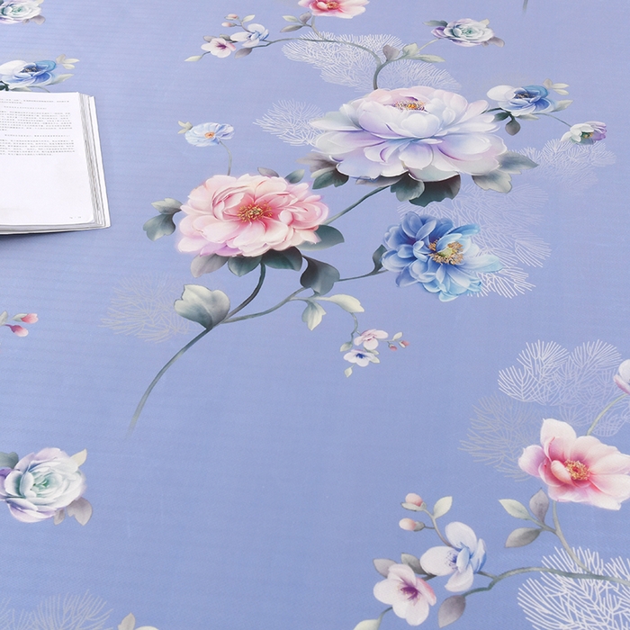 91家纺网 家纺一手货源 找家纺 绒品壹家家纺 2026新款立体数码印花凉感丝冰丝席软凉席席子三件套 繁花