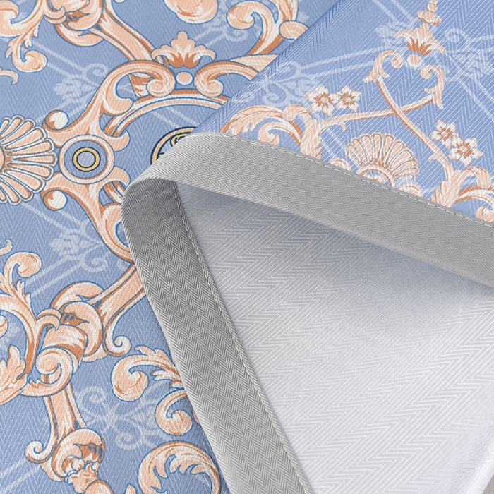 91家纺网 家纺一手货源 找家纺 绒品壹家家纺 2026新款立体数码印花凉感丝冰丝席软凉席席子三件套 富丽堂皇