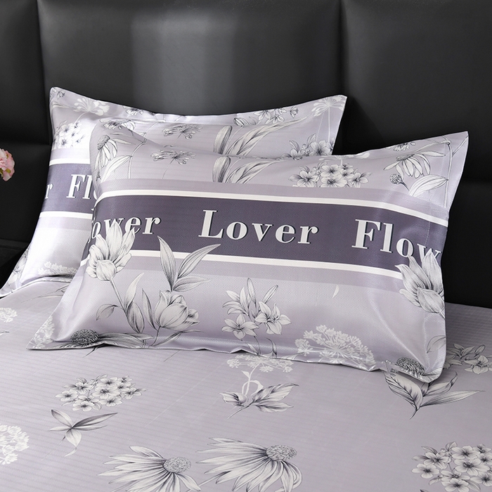 91家纺网 家纺一手货源 找家纺 绒品壹家家纺 2026新款立体数码印花凉感丝冰丝席软凉席席子三件套 花影